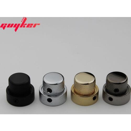 1 PCS DUAL CONCENTRIC CONTROL KNOB FOR GUITARS NC004 CR/BN/BK/GD