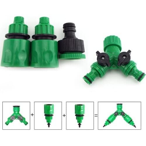 Garden Water Hose Connector 4/7mm 8/11mm 4/7 Hose Coupling Quick Adapter Diy Drip Irrigation Automatic Plant Watering System