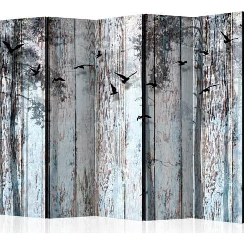 Windbreak-Rustic Boards II [Room Dividers]