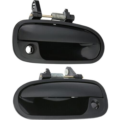 1 Pair Outside Exterior Door Handle Front Left + Right for Honda Civic 1996-2000 SI-A0215 + SI-A0216