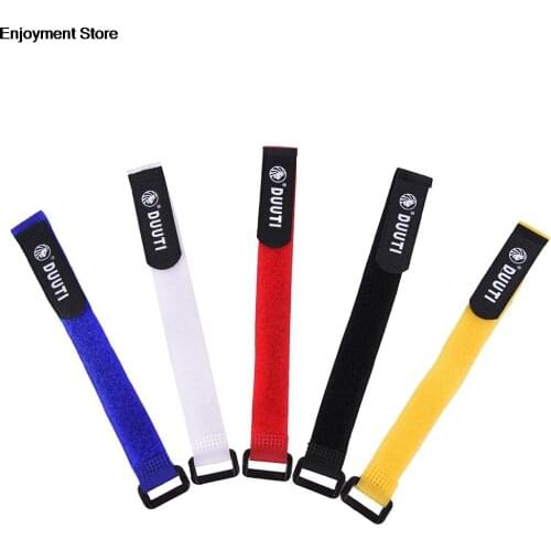 1pcs Bike Bicycle Pump Holder Ties Fixed Cable Tie Nylon Strap Power Wire Management Magic Tape Sticks