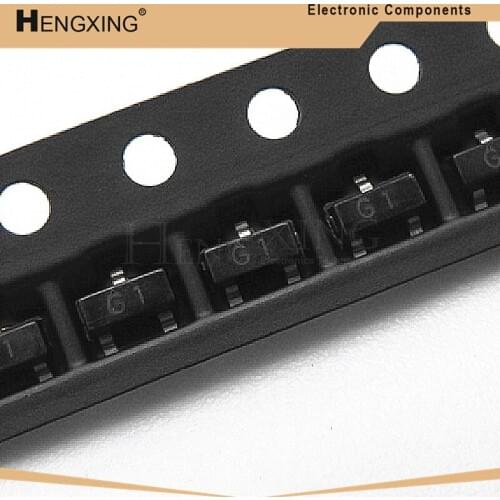 100piece 2N5551 SOT23 MMBT5551 G1 SOT23-3 SMD transistor New originalIn Stock