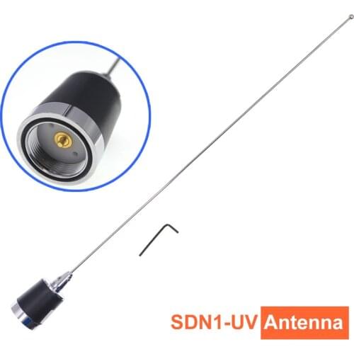144/430MHz Dual Band NMO Mobile Radio Antenna 2.5 / 5.0 dBi with 4.2M / RG58AU Feeder Cable