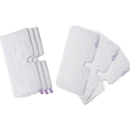 6Pcs Microfiber Cleaning Mop Pads Replacement Steam Mop Pad Covers for Shark Steam Pocket Mops S3901 S3501 S3601