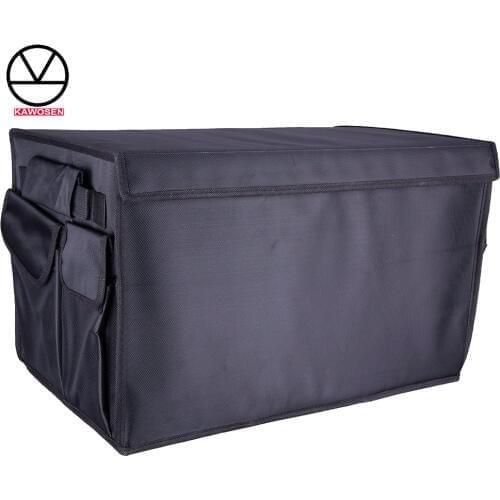 Heavy Duty Oxford Stowing Tidying Interior Holders, Car Foldable Trunk Organizer Storage Bags, 50 KG Load Auto Rear Racks HDTO01