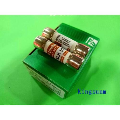 Free shipping 10pcs KLK 1/2 fuse 10X38 0.5A Littelfuse 600VAC