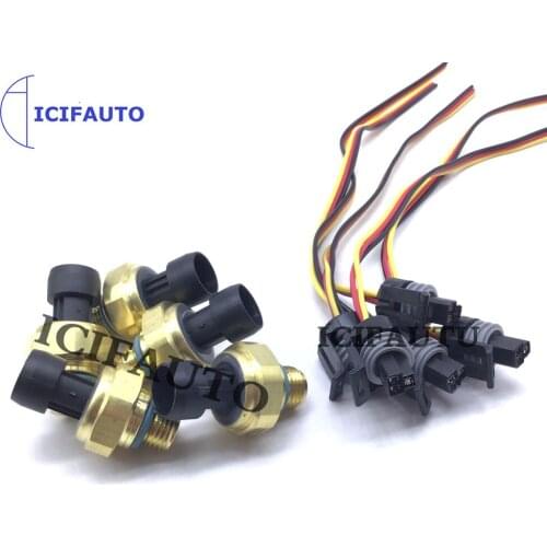 Manifold Turbo Boost Oil Pressure Switch Sensor With Connector Plug For Cummins ISM L10 M11 N14 4921501 3408385 3084521