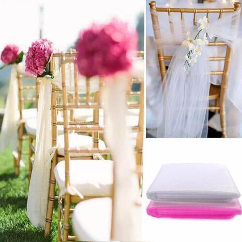 Cheap! 48 Cm * 5 Meter Organza Tulle Roll Sheer Crystal Draping Wedding Ceremony Party Home Decoration New Year Decoration 6Z