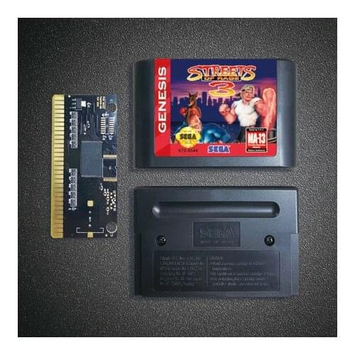 Streets Of Rage 3 - 16 Bit MD Game Card for Sega Megadrive Genesis Video Game Console Cartridge