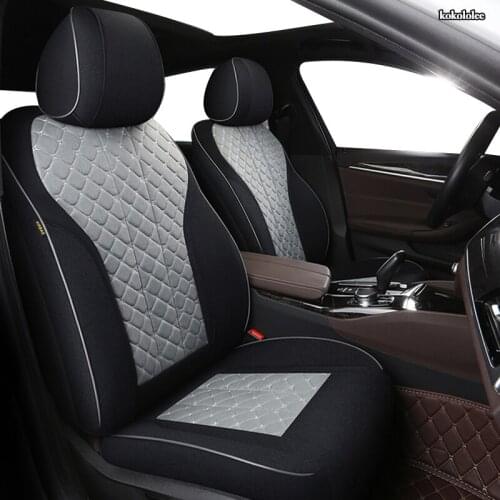 KOKOLOLEE Custom FLAX car seat covers set For Ford Everest Territory Explorer Mustang Ranger Automobiles Seat Covers car seats