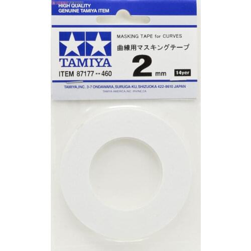 NEW Tamiya 87177 Masking Tape for Curves 2mm
