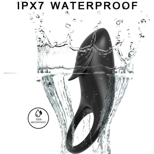 Cockring Vibrator Cock Ring Male Vibrate Penis Clitoris Stimulator Delay Ejaculation Penis Ring Sex Toy For Men Adult Products