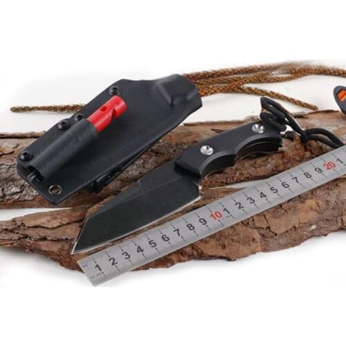 Fixed Blade Knife Free shipping Sharp D2 steel blade Straight Knife Tactical Hunting Knife High density G10 Handle