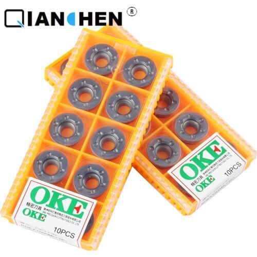 Original quality OKE 10pcs/lot high precision high performance high strength CNC RDKX1605MO-BG OP1130 industry carbide inserts