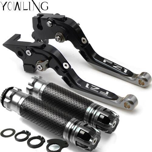 Motorcycle Brake Clutch Levers Handlebar Hand Grips For YAMAHA FZ1 FAZER 2006-2015 2007 2008 2009 2010 2011 2012 2013 2014