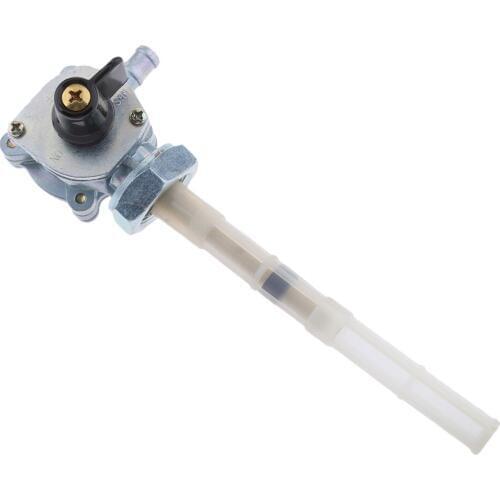 Silver Fuel Gas Switch Valve Petcock for Honda VTR250 1997-2008 CB250 Hornet250 1997-2005