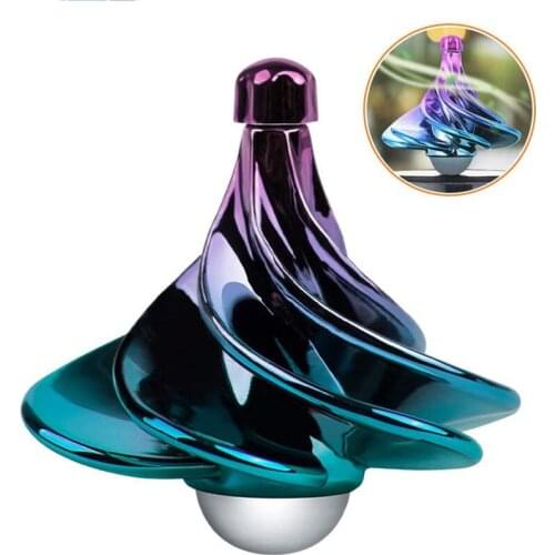 Spinning Finger Tops Fidget Spinner Stress Relief Colorful Rotating Toys Gyro Decor Kids Children Cool Novelty Spin Gifts