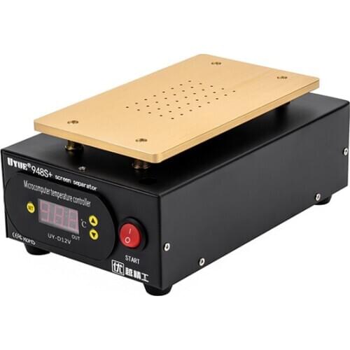 UYUE 948S+ 7inch LCD Screen Separating Machine Mobile Phone Display Heating Suction Separator Glue Remove Glass Clean Repair