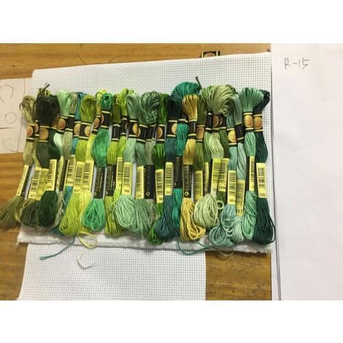 TOP CXC 5 pieces cross stitch threads / cross stitch embroidery thread / Custom threads colors 07