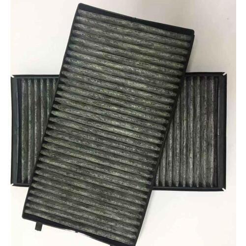 Cabin air filter for bmw E65 E66 E67 735i 745i 735Li 745Li E67 745LiS 730i 740d 730Li 740i 64119272643 2 piece 64116921019