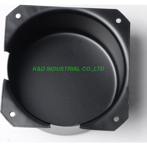 1pc 120x57 Black Toroid Transformer Cover box Protect Chassis Case For Tube Amp