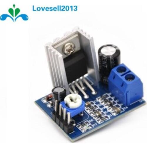 1Pcs Audio Amplifier Board Module TDA2030 TDA2030A 6-12V 18W Single Amp Power Supply