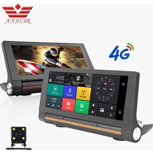 ANSTAR 4G Car Camera GPS 3G 6.86" Android 5.1 ADAS Car DVRs WIFI 1080P Video Recorder Registrar Dash cam DVR Parking Monitoring