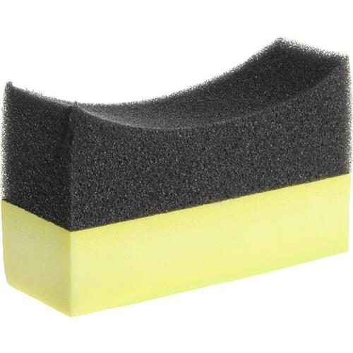 Car Professional Tyre Tire Dressing Applicator Curved Foam Sponge Pad 270E