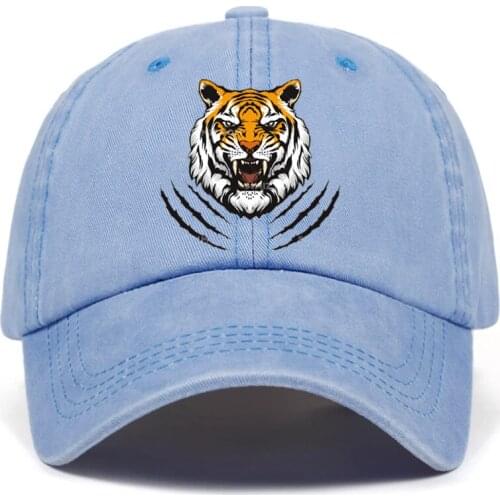 Printed washed cowboy hat 100% cotton washed denim cap Men Women Baseball Cap Blank Hat Adult Children Kids DIY hat for team