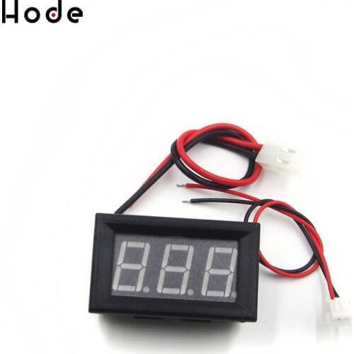 Mini Digital Voltmeter DC 0 To 5A Panel Amp Volt Voltage Meter Tester With blue LED Display multimeter tester