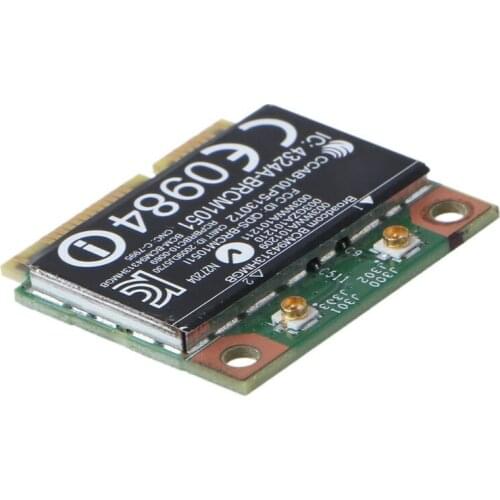 For Broadcom BCM94313HMGB BCM20702 Wifi +4.0 Bluetooth-compatible Half Mini PCI-E Wireless Card for-HP Laptop Computer