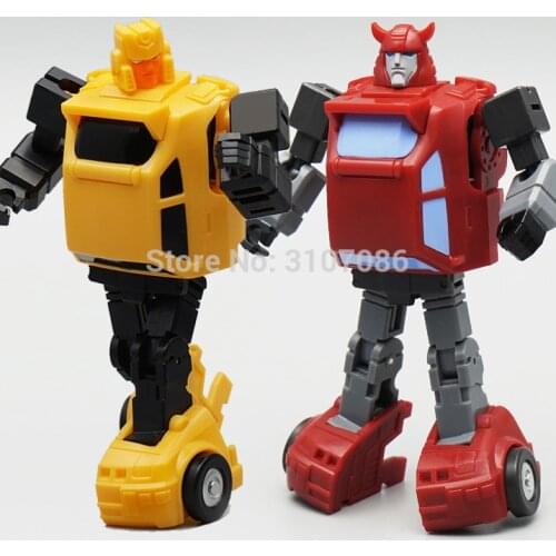 G1 Hot Solider Cliffjumper & Hubcap Sets HS15 HS-15 HS16 HS-16 Transformation Pocket War Series Action Figure Robot Toys