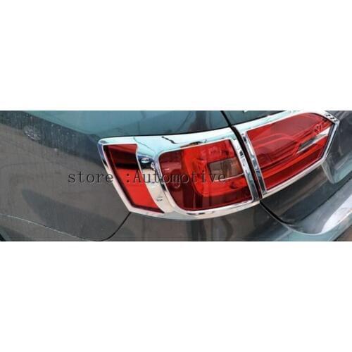 ABS Chrome Rear Headlight Lamp Cover For 2012-2013 for Volkswagen VW Jetta