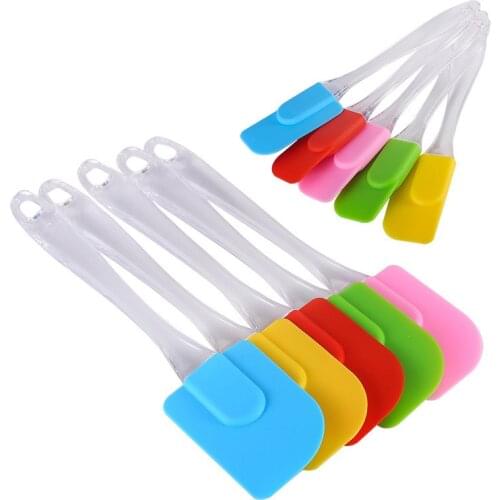 Baking Tools Transparent Silicone Cake Split Spatula Cream Spatula Spatula Baking Tools for Cakes