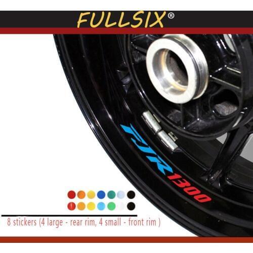 Motorcycle Styling Wheel Tire logo creative rim inner side decals Decorative sticker suitable for YAMAHA FJR1300 fjr 1300