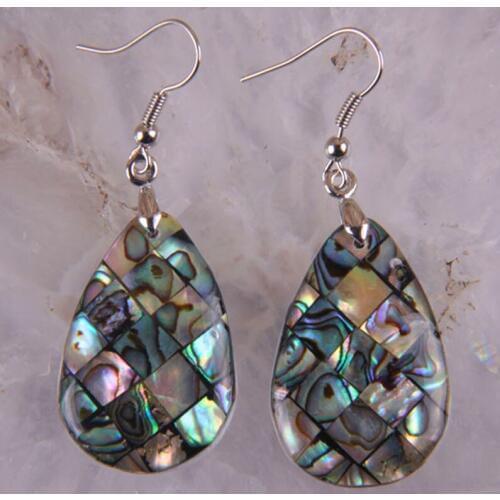New Zealand Abalone Shell Earrings Jewelry For Woman Gift T020
