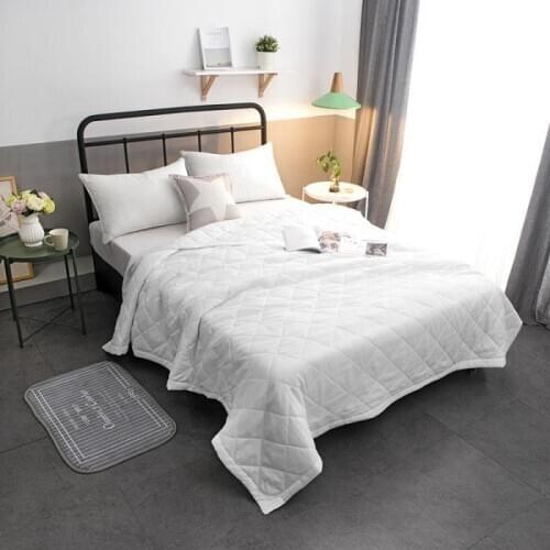 29New Solid pink white Bedspread Summer Quilt Blanket Comforter Bed Cover Quilting Home Textiles Suitable for Children adult29