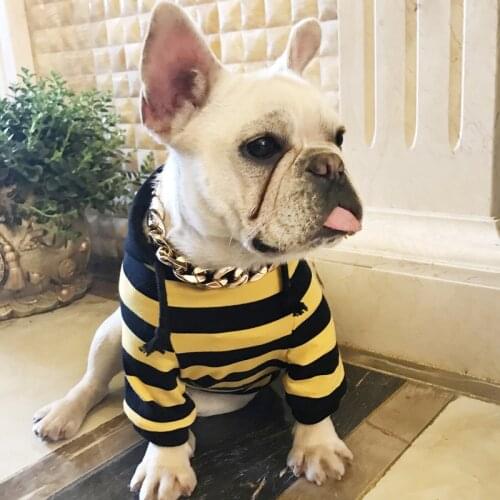 French Bulldog Clothes Spring Autumn Pug Clothing Dog Hoodie Sweatshirt Cat Yorkie Schnauzer Welsh Corgi Dog Coat Pet Outfit
