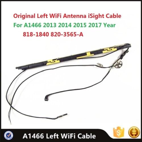 Left WiFi Antenna iSight Cable For MacBook Air 13.3" A1466 2013- 2015 Year Version 820-3505 820-3505-A Antenna Webcam Cable Used
