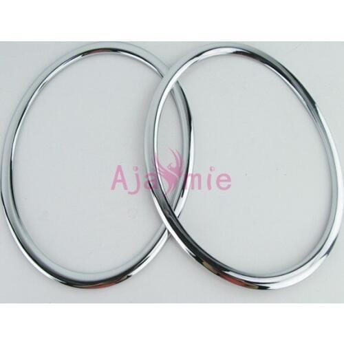 Headlight Lamp Cover Trim 2011 2012 2013 2014 ABS 2pcs Chrome Detector Car Styling For Nissan Juke Accessories