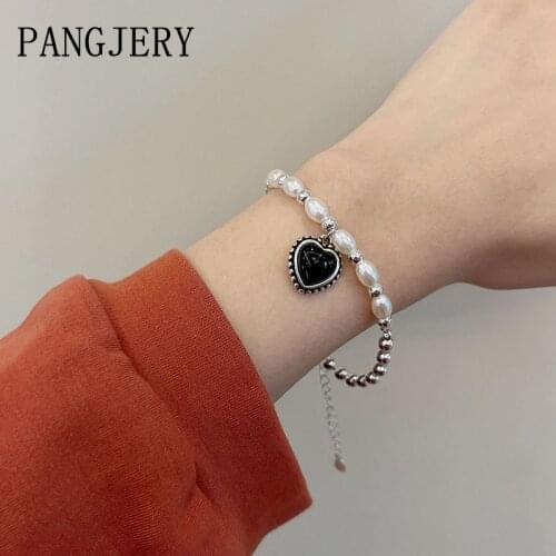 PANGJERY Black Bracelets