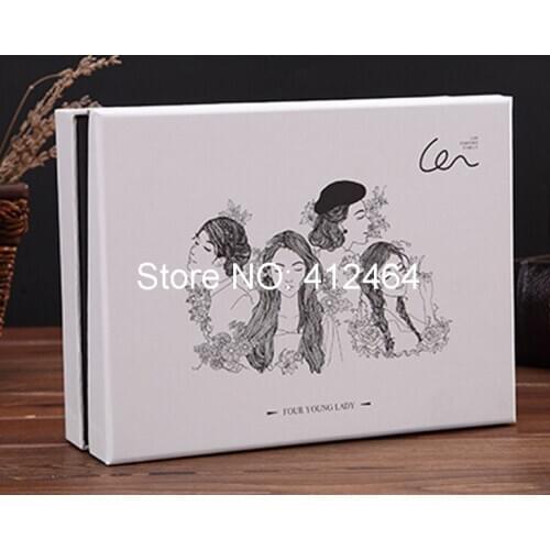 Bookshaped Customized Matt Cardboard paper gift box ( GF-184)