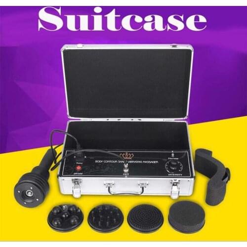 Portable G5 High Frequency Vibration Body Massage Slimming Machine With 5 Handles For Salon Use Weight Loss Body Relaxation