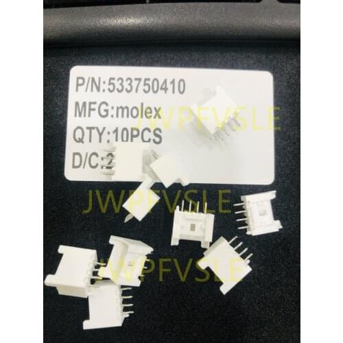 533750410 Connector Header Through Hole 4 position 0.098" (2.50mm)