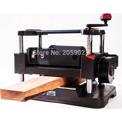 12 Inch Wood Planer 220V 1500W Exquisite Desktop Flat Knife Cutting Machine Industrial/Home Automatic Feeding Woodworking Planer