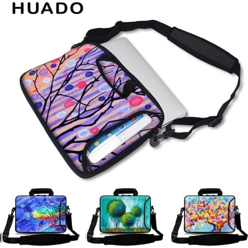 Lovely Tree Laptop Messenger Bag 10" 12" 13.3" 14" Notebook Shoulder Bag PC Pouch Case for HP/Dell/Lenovo/Macbook