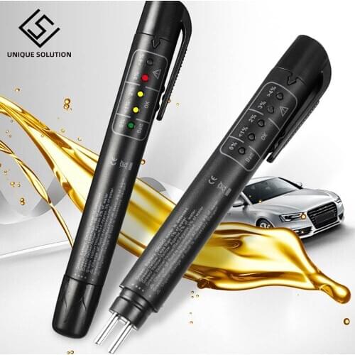 Accurate Oil Quality Check Pen Universal Brake Fluid Tester Car Brake Liquid Digital Tester Vehicle Auto Automotive Testing Tool