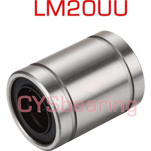 1PC 20Mm LM20UU LM20UUOP LMUUAJ SDM20 LB-20 SM-20 LM-20 20x32x42MM Bush Linear Motion Bearing