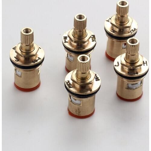 1pc Brass Replacement Ceramic Disc Tap Valves Cartridges Innards Single Cold Kitchen Basin Bathroom Accessory