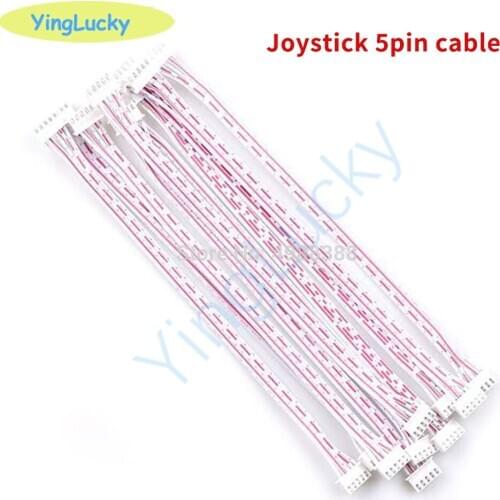 20pcs 5Pin Arcade Joystick Cable Sanwa /SEIMITSU Joystick Connection Wire harness For USB Encoder Arcade Machine Joystick Parts